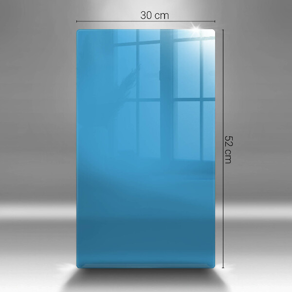 Osłona na ścianę w kuchni Kolor niebieski