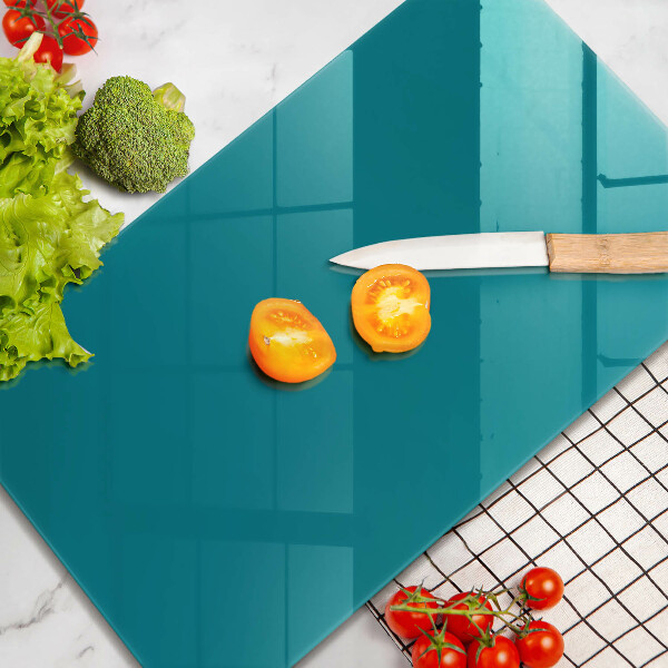 Osłona na ścianę w kuchni Kolor turkusowy