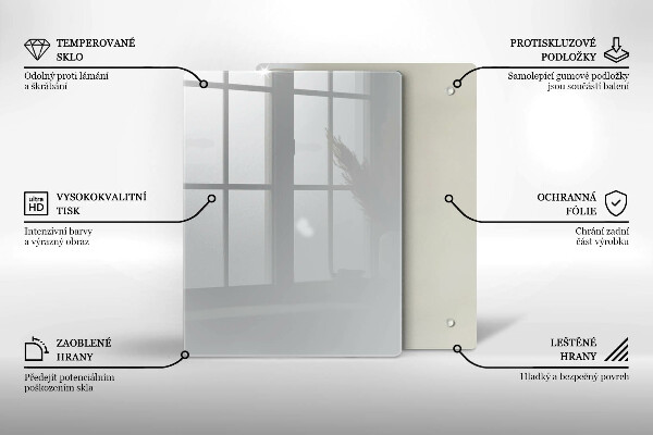 Osłona na ścianę w kuchni Kolor szary