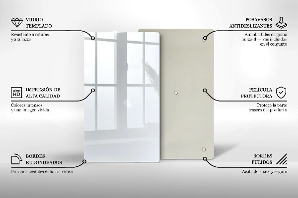 Osłona na ścianę w kuchni Kolor biały