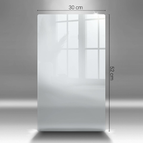 Osłona na ścianę w kuchni Kolor biały