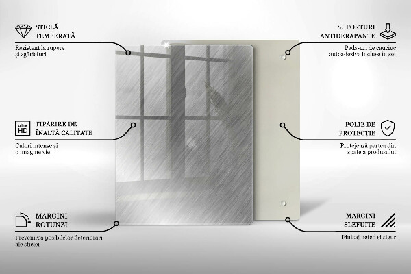 Osłona ściany przy kuchence gazowej Tło tekstura metal
