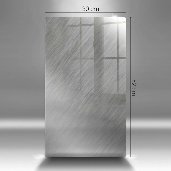 Osłona ściany przy kuchence gazowej Tło tekstura metal