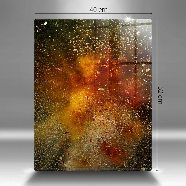 Osłona na ścianę w kuchni Kolorowe przyprawy