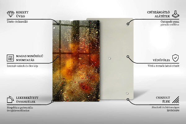 Osłona na ścianę w kuchni Kolorowe przyprawy