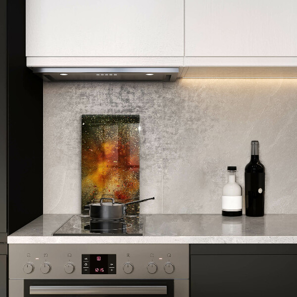 Osłona na ścianę w kuchni Kolorowe przyprawy