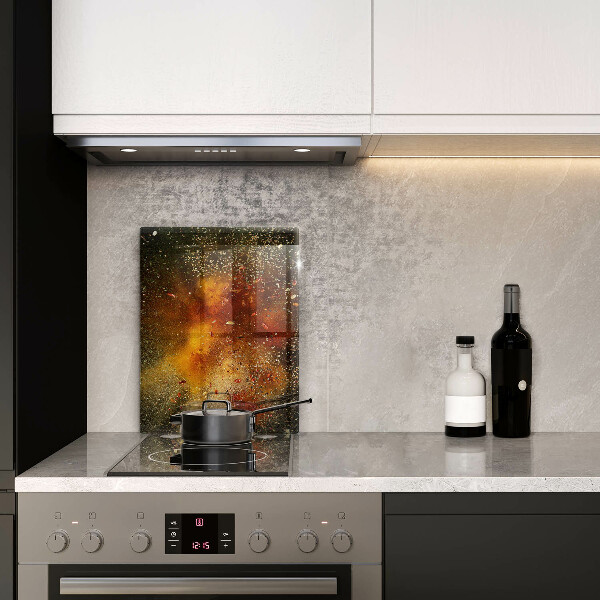 Osłona na ścianę w kuchni Kolorowe przyprawy