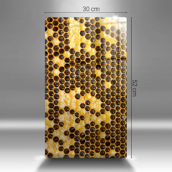 Osłona na ścianę w kuchni Plaster miodu