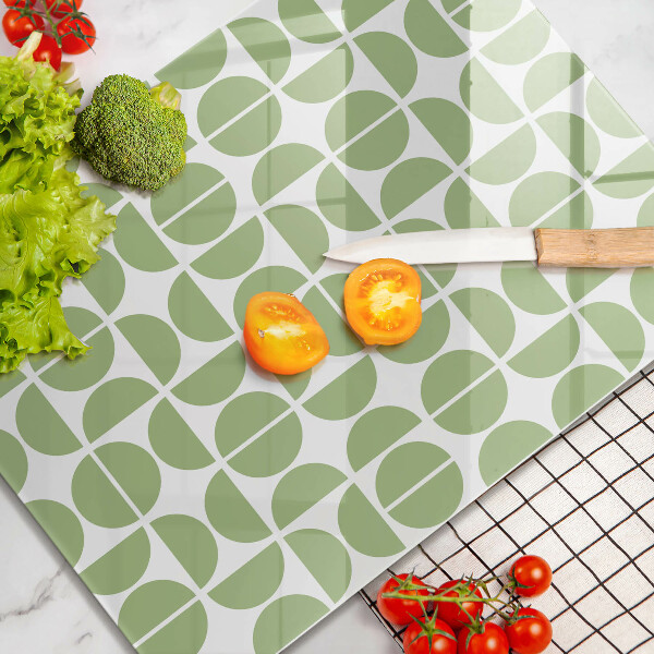 Osłona ściany przy kuchence gazowej Wzór boho kształty