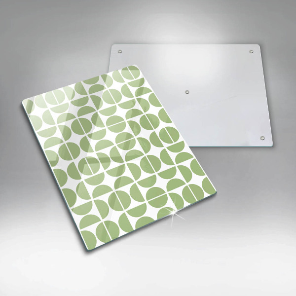 Osłona ściany przy kuchence gazowej Wzór boho kształty