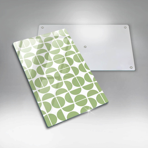 Osłona ściany przy kuchence gazowej Wzór boho kształty