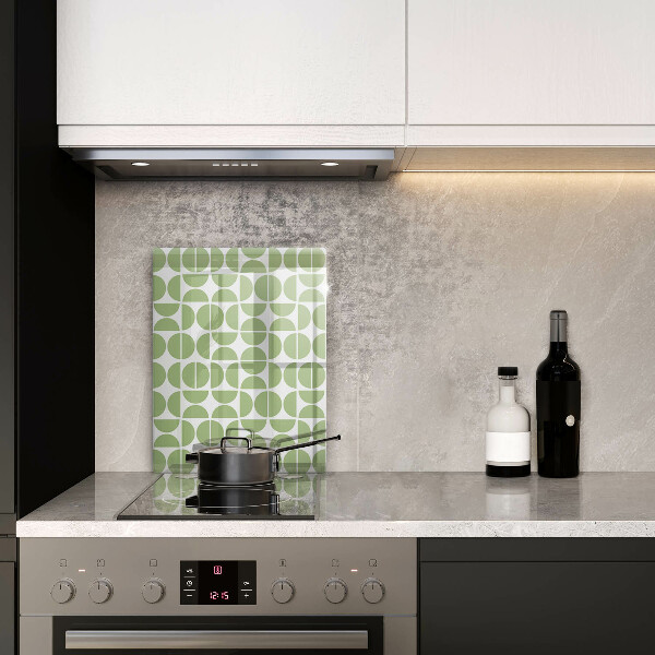 Osłona ściany przy kuchence gazowej Wzór boho kształty