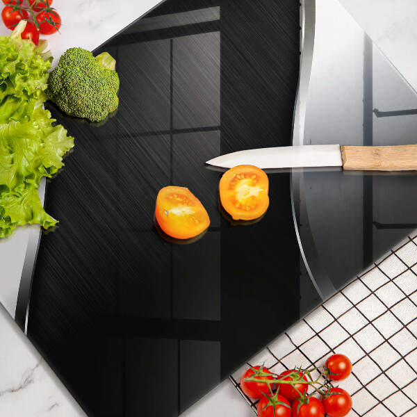 Osłona do kuchni na ścianę Metalowa abstrakcja