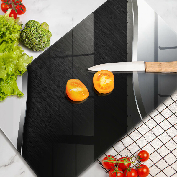 Osłona do kuchni na ścianę Metalowa abstrakcja