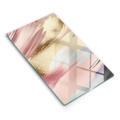 Osłona na ścianę w kuchni Pastelowe plamy