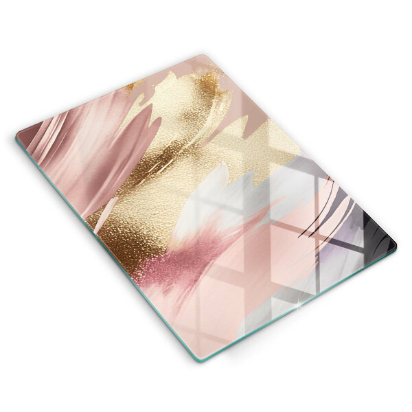 Osłona na ścianę w kuchni Pastelowe plamy