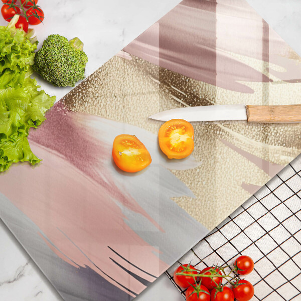 Osłona na ścianę w kuchni Pastelowe plamy