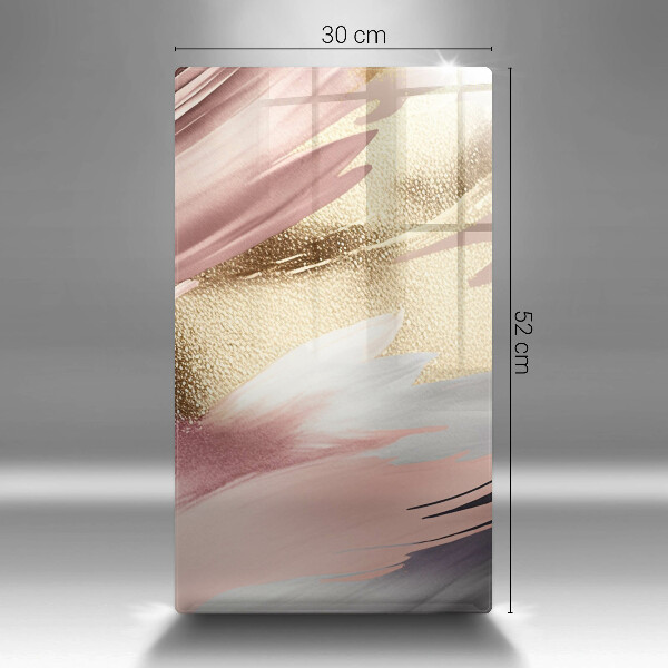 Osłona na ścianę w kuchni Pastelowe plamy