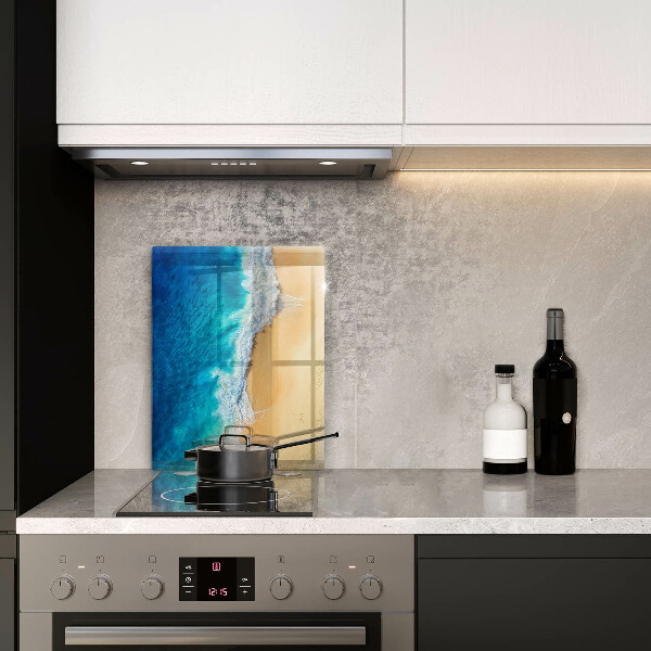 Osłona na ścianę w kuchni Plaża i morze