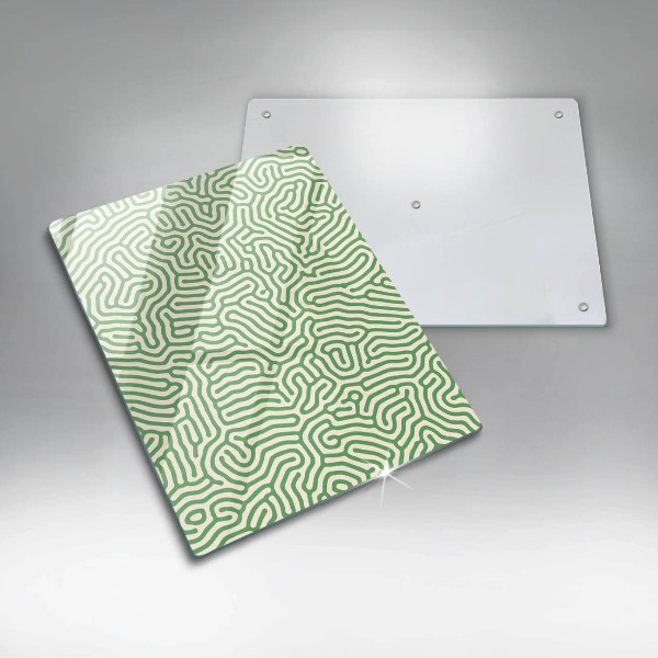 Osłona ściany przy kuchence gazowej Abstrakcja linie