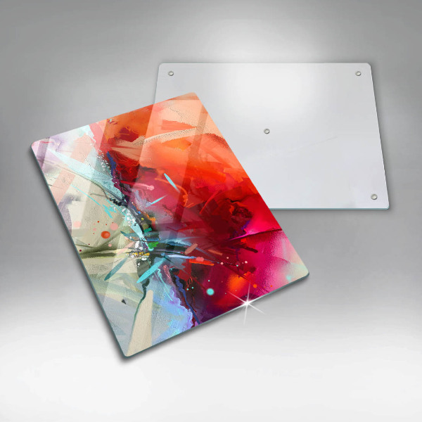 Płyta ochronna na indukcję Malowana abstrakcja