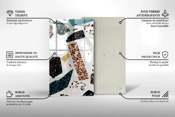 Płyta ochronna na indukcję Kamień gres