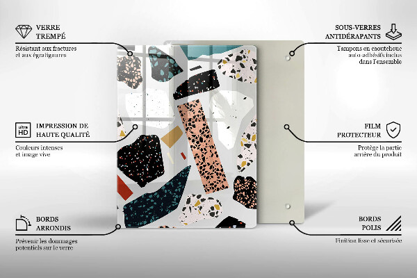 Płyta ochronna na indukcję Kamień gres