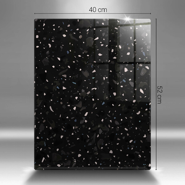 Płyta ochronna na indukcję Ciemny kamień gres