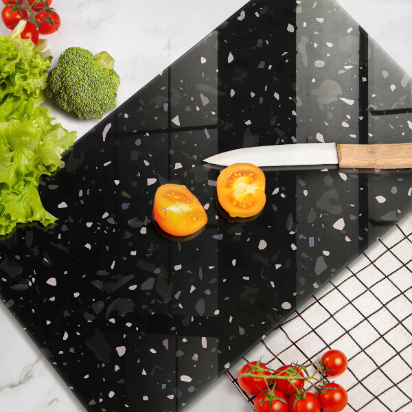 Płyta ochronna na indukcję Ciemny kamień gres