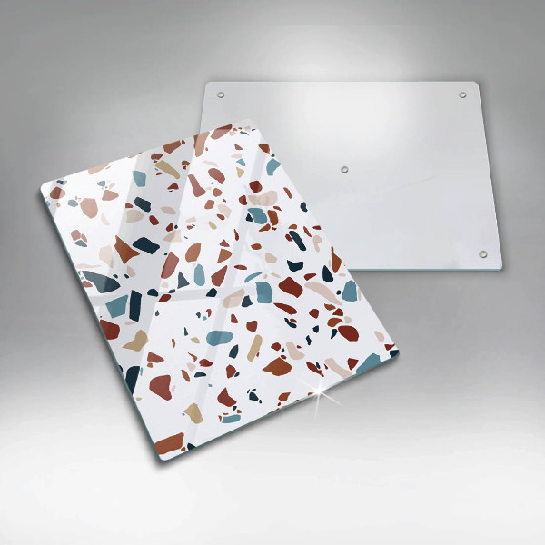 Osłona ściany przy kuchence gazowej Ozdobny kamień