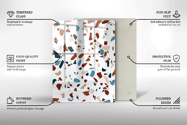 Osłona ściany przy kuchence gazowej Ozdobny kamień