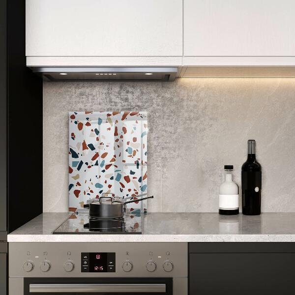 Osłona ściany przy kuchence gazowej Ozdobny kamień