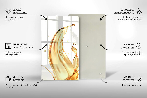 Osłona na ścianę do kuchni Oliwa z oliwek