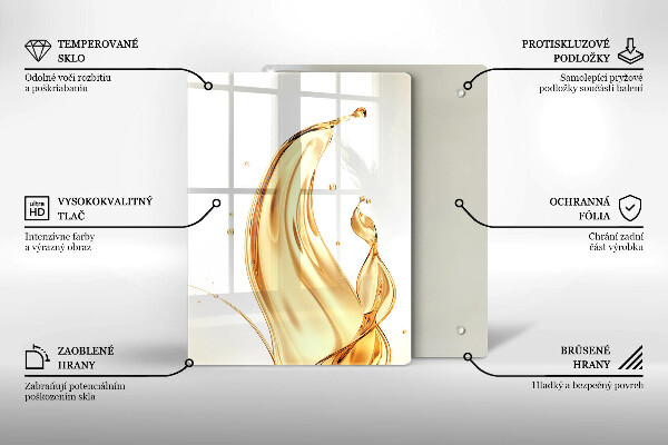 Osłona na ścianę do kuchni Oliwa z oliwek