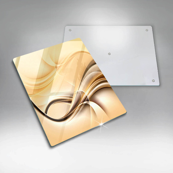 Osłona ściany przy kuchence gazowej Abstrakcja dym