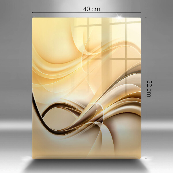 Osłona ściany przy kuchence gazowej Abstrakcja dym