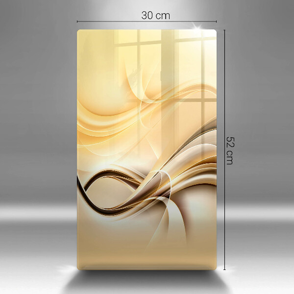 Osłona ściany przy kuchence gazowej Abstrakcja dym