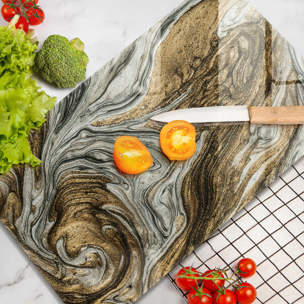 Osłona ściany przy kuchence gazowej Bogata abstrakcja