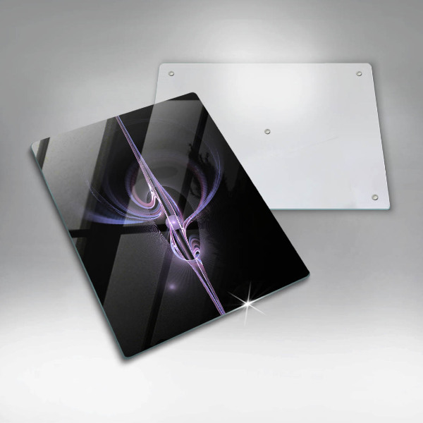 Osłona ściany przy kuchence gazowej Nowoczesna abstrakcja