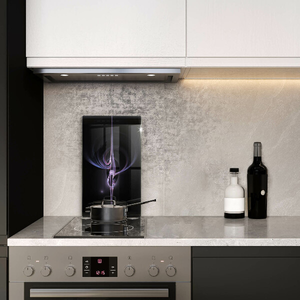 Osłona ściany przy kuchence gazowej Nowoczesna abstrakcja