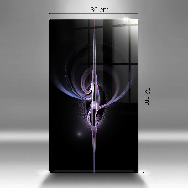 Osłona ściany przy kuchence gazowej Nowoczesna abstrakcja