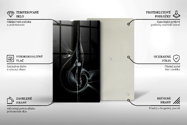 Osłona ściany przy kuchence gazowej Abstrakcja nowoczesna