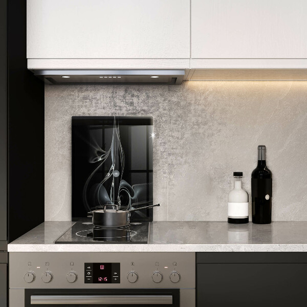 Osłona ściany przy kuchence gazowej Abstrakcja nowoczesna