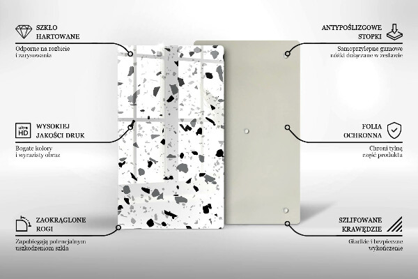 Osłona ściany przy kuchence gazowej Kamień dekoracyjny gres