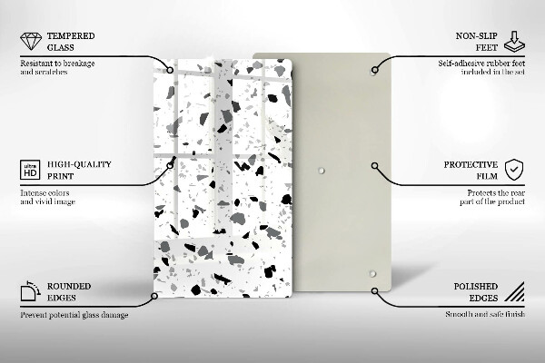 Osłona ściany przy kuchence gazowej Kamień dekoracyjny gres