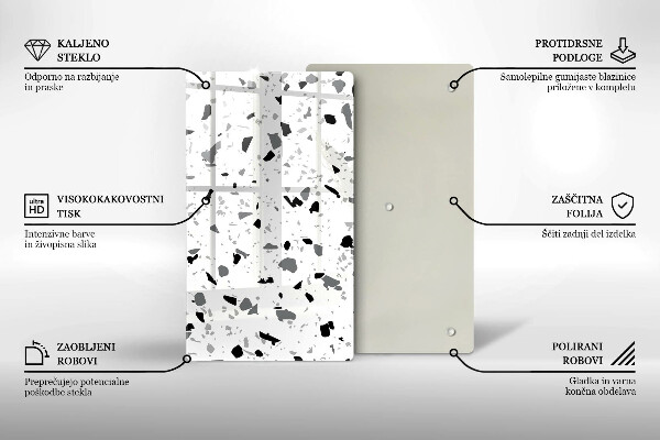 Osłona ściany przy kuchence gazowej Kamień dekoracyjny gres