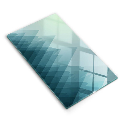 Osłona ściany przy kuchence gazowej Abstrakcyjne góry