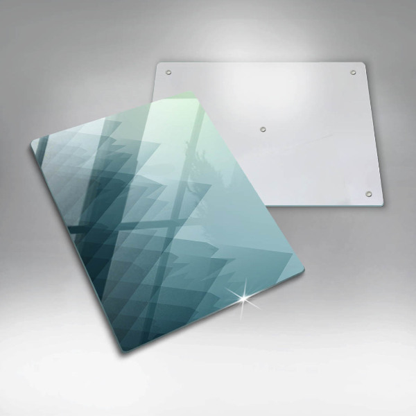 Osłona ściany przy kuchence gazowej Abstrakcyjne góry