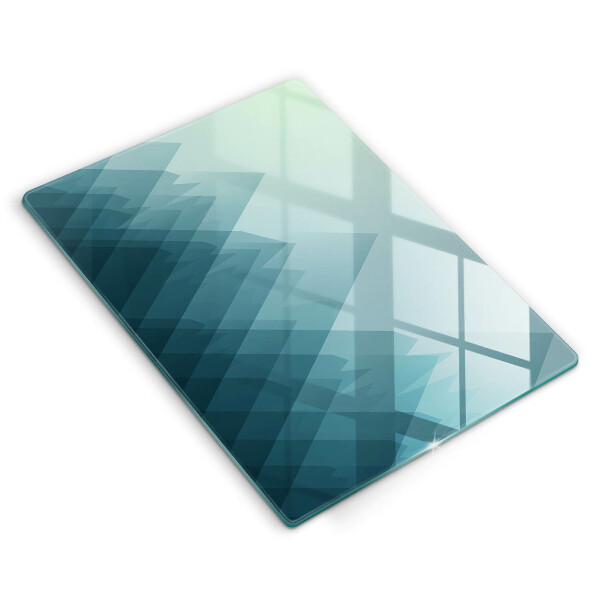 Osłona ściany przy kuchence gazowej Abstrakcyjne góry