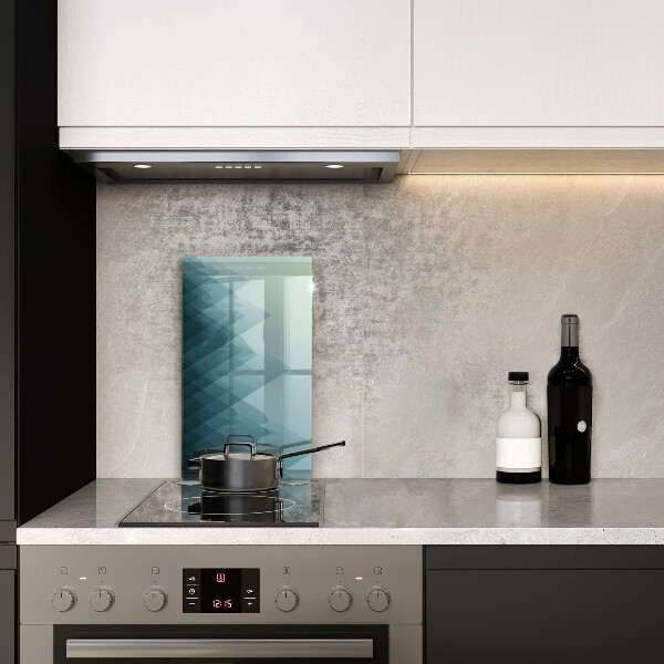 Osłona ściany przy kuchence gazowej Abstrakcyjne góry